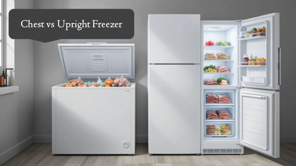 Chest vs Upright Freezer