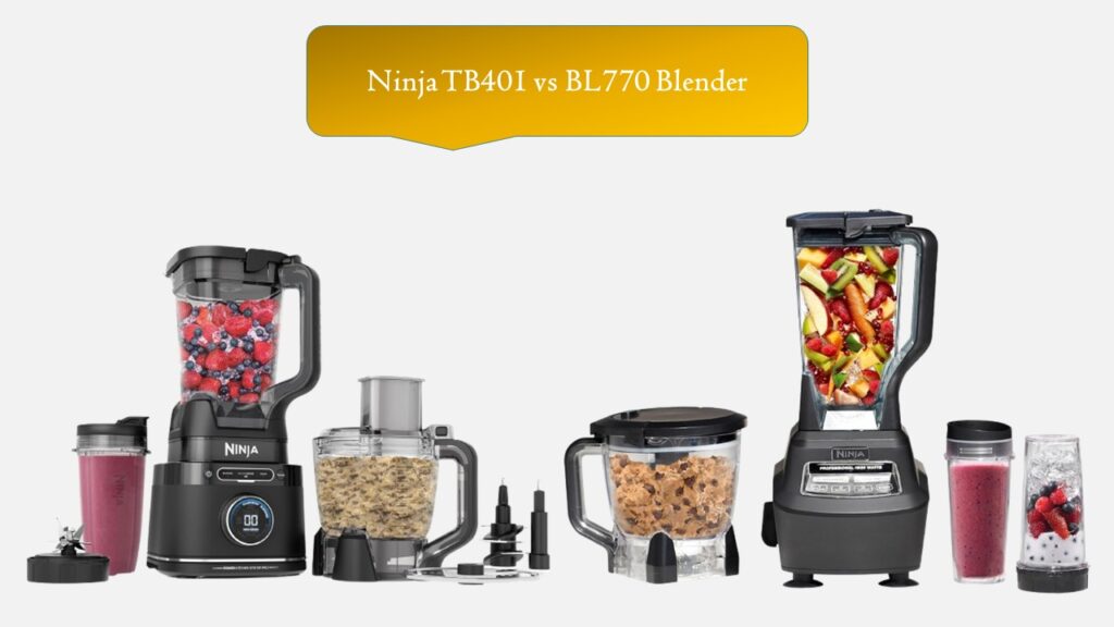 Ninja TB401 vs BL770