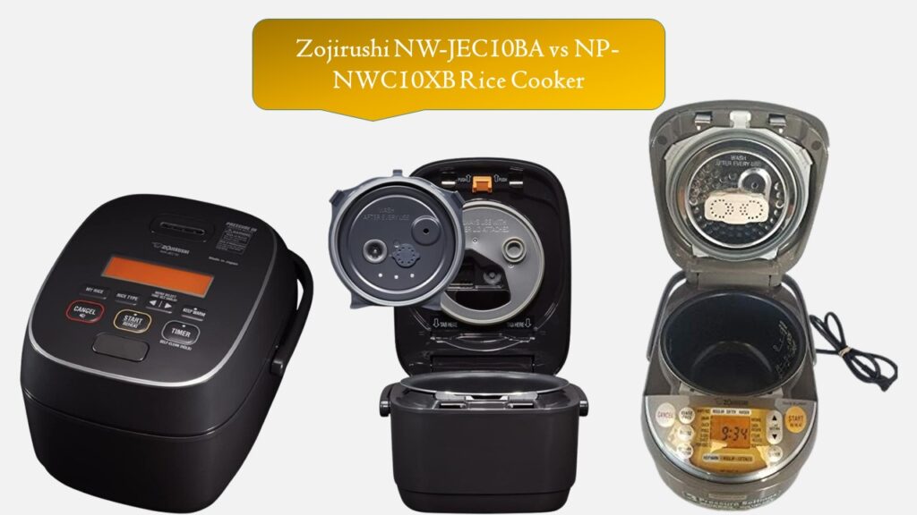 Zojirushi NW-JEC10BA vs NP-NWC10XB