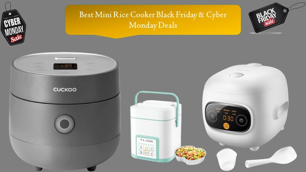 Best Mini Rice Cooker Black Friday & Cyber Monday