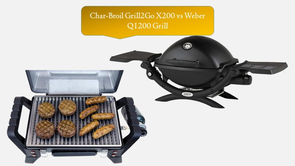 Char-Broil Grill2Go X200 vs Weber Q1200