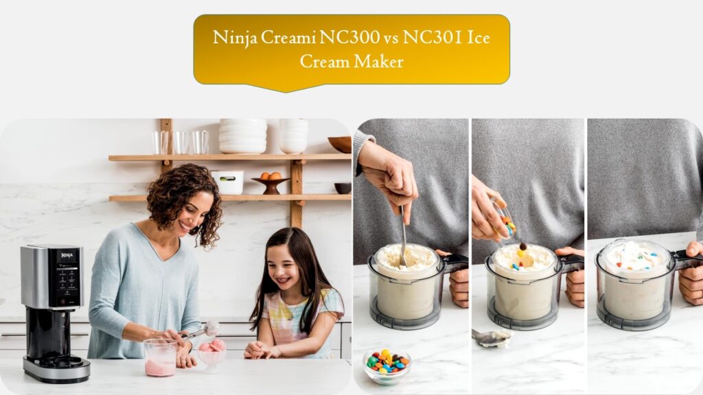 Ninja Creami NC300 vs NC301