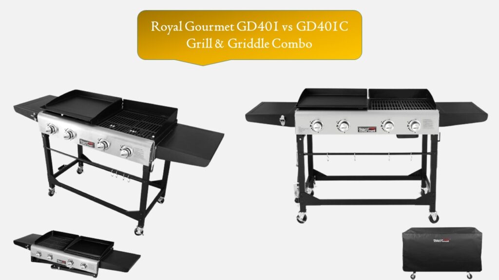 Royal Gourmet GD401 vs GD401C